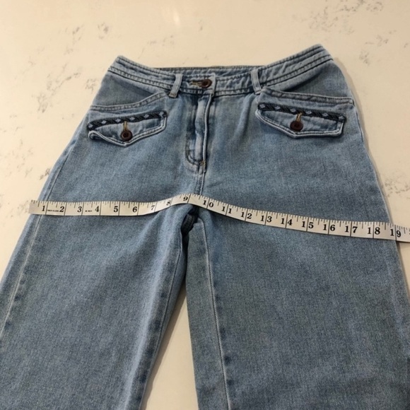 Vintage Jeanology collection blue jean 100% cotton size:4 - Picture 13 of 16